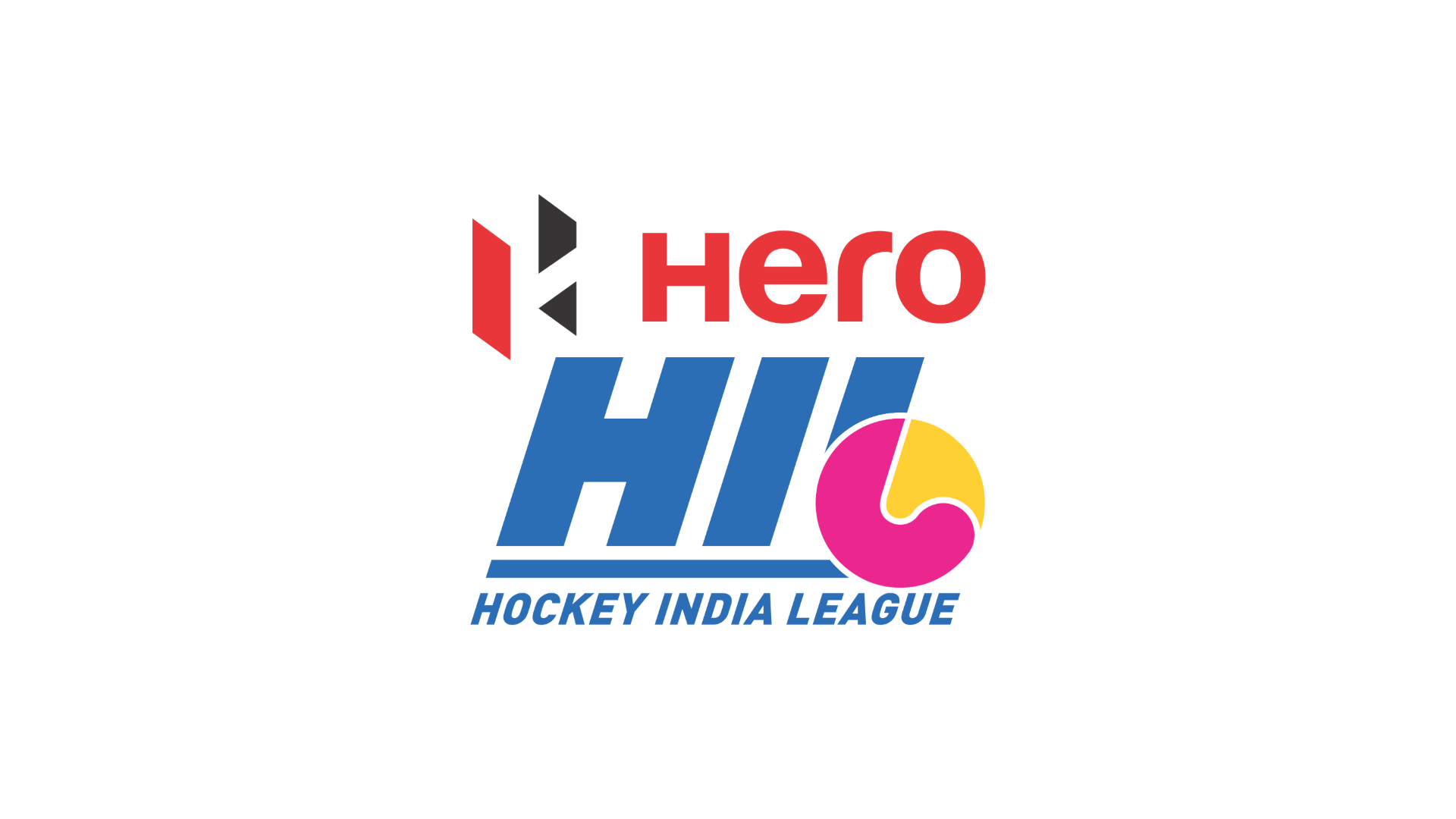 Hero Hockey India League Logo in colour
